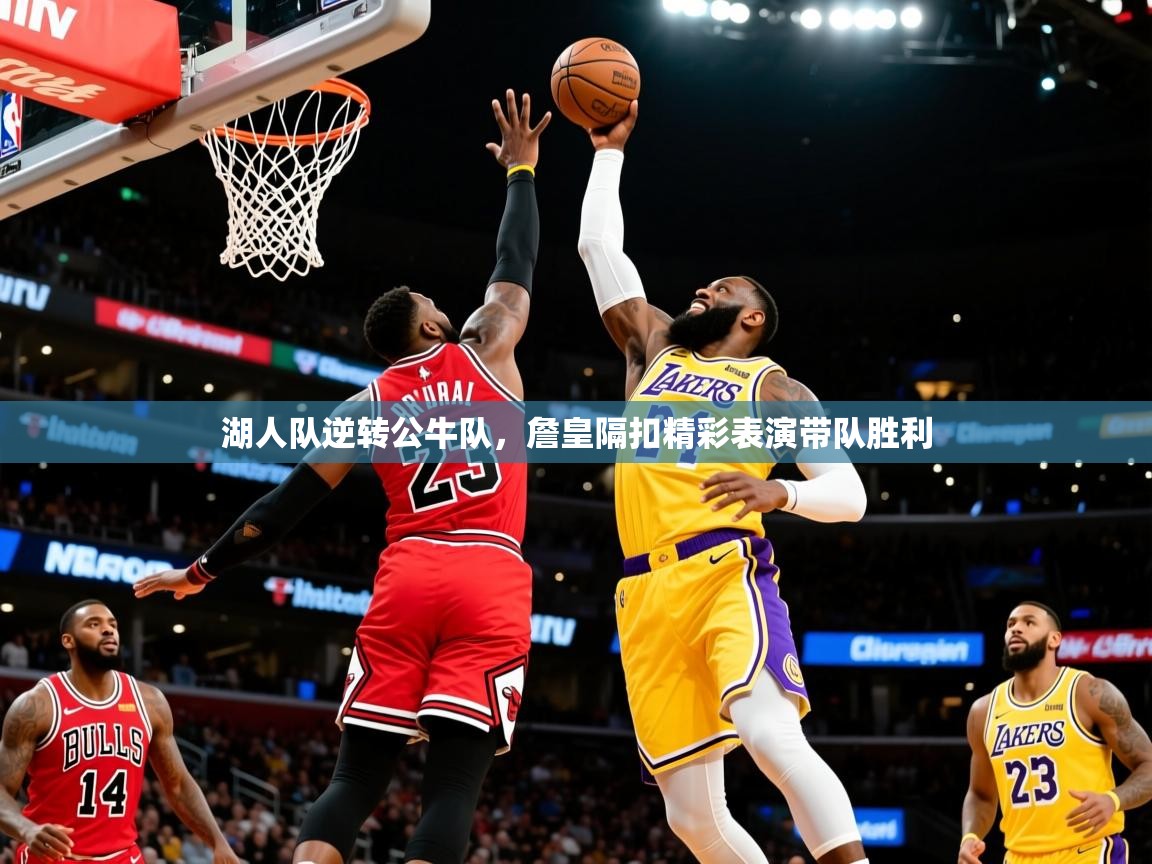 2025华会体育app下载湖人队逆转公牛队，詹皇隔扣精彩表演带队胜利  第3张